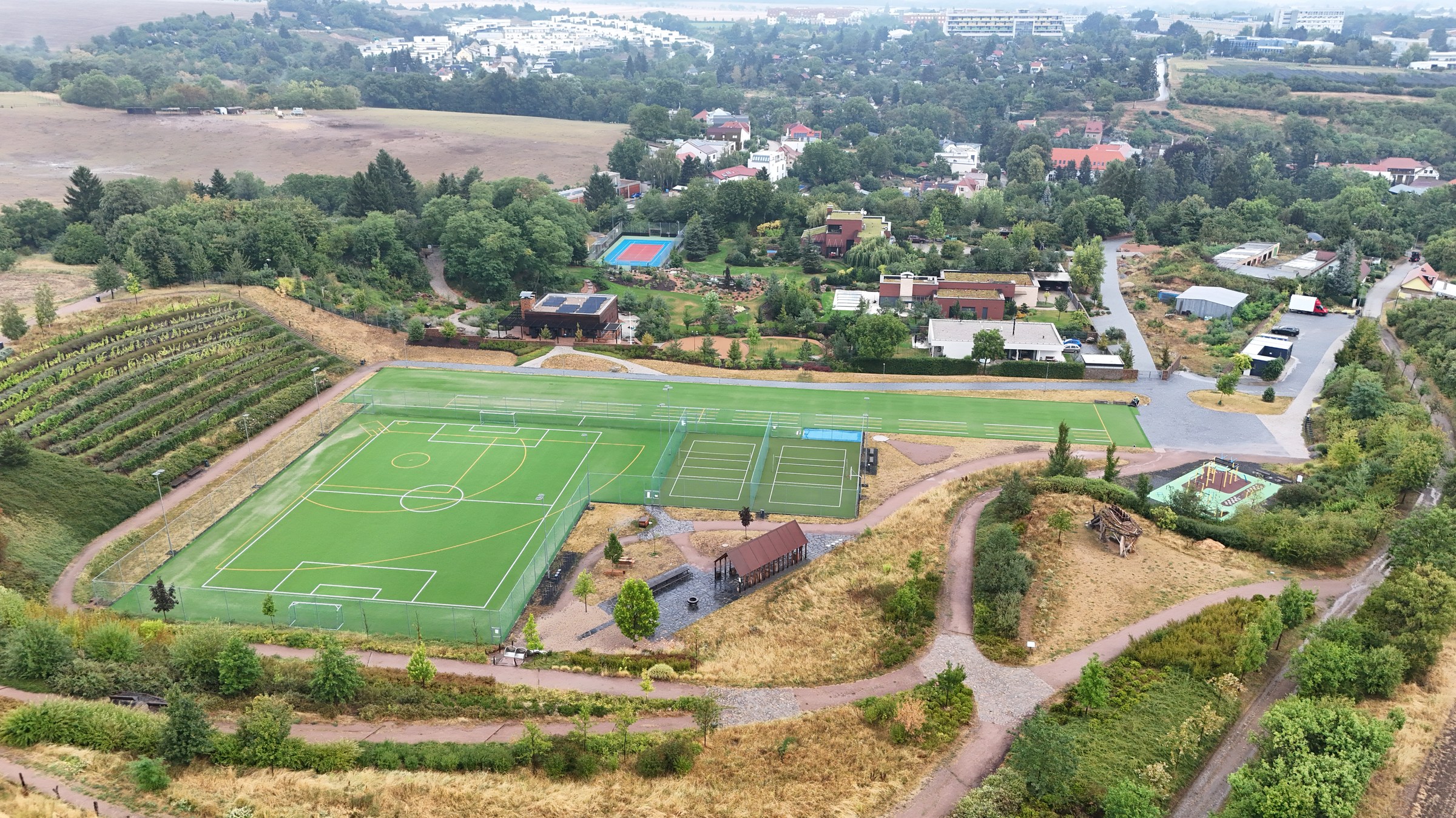 Denkrova pískovna v Lysolajích